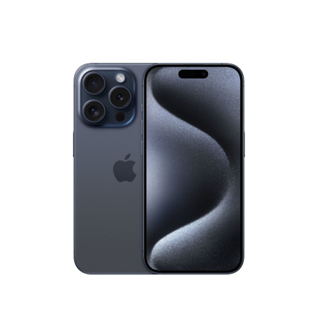 iPhone 15 Pro titanio blu 256GB ricondizionato - Molto buono