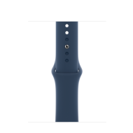 Cinturino Sport blu abisso per cassa Apple Watch da 42/44/45mm - Usato - Grado A