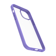 OtterBox − Cover React Series per iPhone 14 Plus trasparente bordo viola