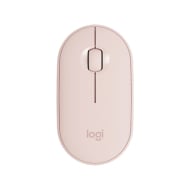 Mouse wireless e Bluetooth Pebble M350 di Logitech rosa