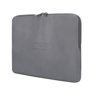 Custodia Today Sleeve di Tucano in ecopelle per MacBook Pro 16" grigio