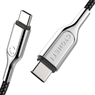 Cavo Cygnett in kevlar da USB-C a USB-C nero 10 cm