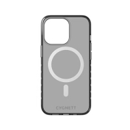 Custodia MagSafe trasparente Orbit per iPhone 13 Pro di Cygnett nero