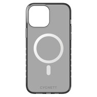 Custodia MagSafe trasparente Orbit per iPhone 13 Pro Max di Cygnett nero