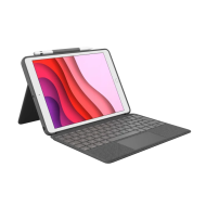 Custodia con tastiera retroilluminata Logitech Combo Touch per iPad 7a/8a e 9a generazione
