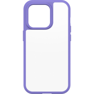 OtterBox − Cover React Series per iPhone 14 Pro trasparente bordo viola
