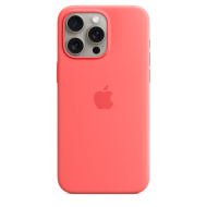 Custodia MagSafe in silicone per iPhone 15 Pro Max - Guava
