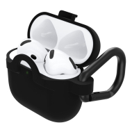OtterBox - Cover per custodia di ricarica auricolari wireless - cristallo nero - per Apple AirPods 4