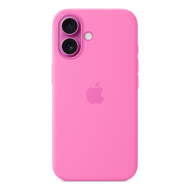 Custodia Apple MagSafe in silicone per iPhone 16 – Rosa peonia