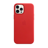 Custodia Apple in pelle per iPhone 12 Pro Max con MagSafe (PRODUCT)RED