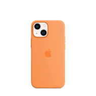 Custodia MagSafe in silicone per iPhone 13 mini giallo marigold