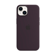 Custodia MagSafe in silicone per iPhone 14 viola sambuco