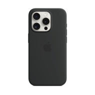 Custodia Apple MagSafe in silicone per iPhone 15 Pro - Nero