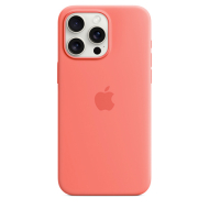 Custodia MagSafe in silicone per iPhone 15 Pro Max - Guava