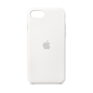 Custodia Apple in silicone per iPhone SE (2a e 3a generazione) bianco