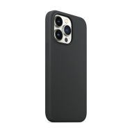 Tunit − Cover in silicone per iPhone 14 Pro Max compatibile MagSafe nero
