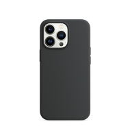 Tunit − Cover in silicone per iPhone 14 Pro compatibile MagSafe nero