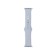 Tunit − Cinturino in silicone per Apple Watch misura 38/40/41mm celeste nebbia